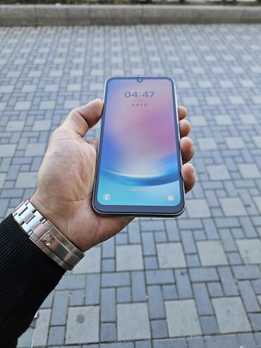 Samsung: Samsung Galaxy A24 4G, 128 GB, Barmaq izi, Face ID