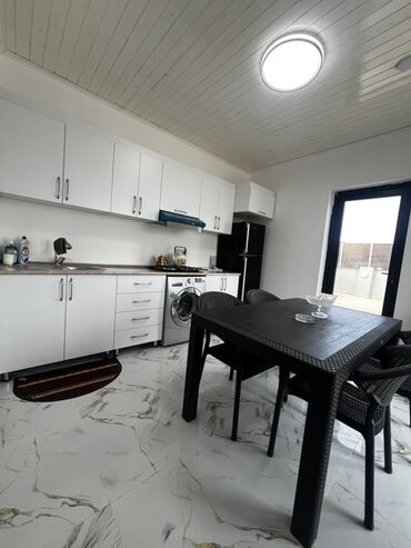 Bağ evlərinin kirayəsi: Pirşağı qəs., 80 kv. m, 2 otaqlı, Hovuzlu, Artezian quyusu, Kanalizasiya, Kombi — 4