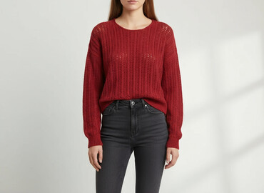abercrombie fitch bluza z futerkiem: Светр жіночий, розмір M