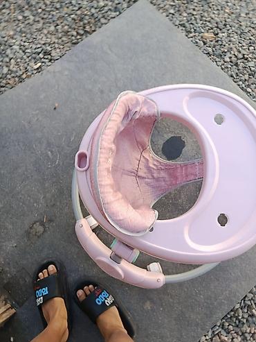ходунок chicco space: Детские ходунки Babywalker, розовые - Конструкция: круглая рама с 6 — 2
