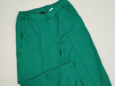 Women's Clothing: Cropp, Material trousers for women, size XS (EU 34)
