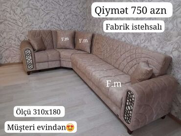 Divanlar: Künc divan, Yeni, Açılan, Bazalı, Parça, Şəhərdaxili pulsuz çatdırılma