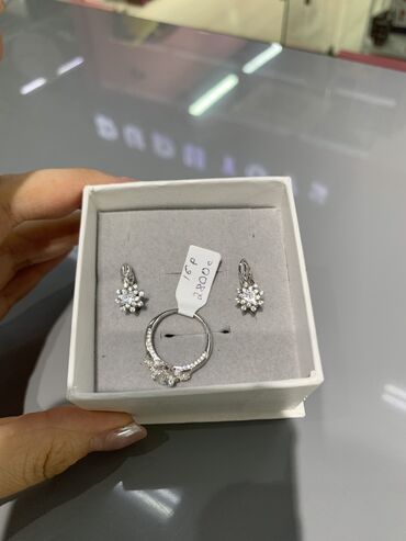 Серебряные наборы украшений: Набор украшений, Проба 925, Женские, Новый — 13