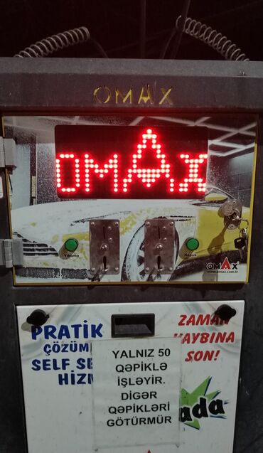 masin yumaq ucun aparatlar: 50 qəpik avtoyuma aparatı satılır. Aparat 2 ay isdifadə olunub