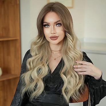 Qaynaq üçün saçlar: Parik ✅Tə𝗯𝗶𝗶 𝗶𝗻𝘀𝗮𝗻 𝘀𝗮ᴄ̧ı𝗻𝗻𝗮𝗻 𝘀𝗲ᴄ̧𝗶𝗹𝗺ə𝘆ə𝗻, 𝟭ə-𝟭 𝗽𝗮𝗿𝗶𝗸🔥 — 4