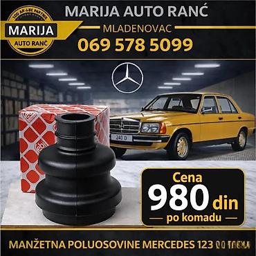 POLUOSOVINA MERCEDES KOMPLETNA | Poluosovina Mercedes je nova 