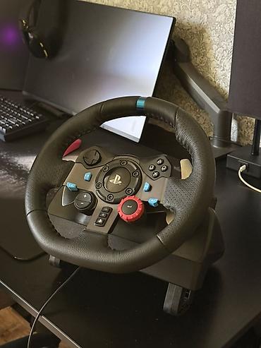 game console: Игровой руль Logitech G29 Driving Force + педали + Shifter КПП — 1