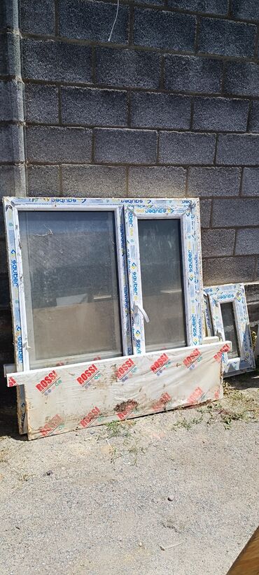 Окна: Пластиковое окно, цвет - Белый, Б/у, 125 *115, Самовывоз, Платная доставка