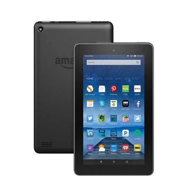 amazon kindle электронная книжка: Планшет, Amazon, 7" - 8", Wi-Fi, Б/у, Классический цвет - Черный