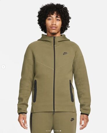 одежда для мма: Мужская толстовка, XL (EU 42), Nike, Новый, цвет - Зеленый, Самовывоз, Бесплатная доставка, Платная доставка