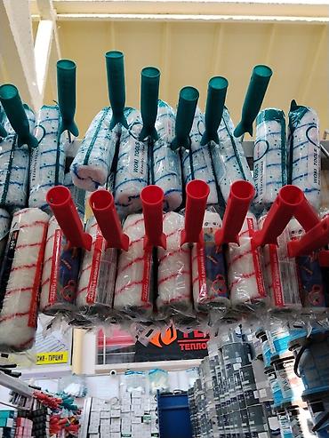 валики: Малярные валики с ручкой для окраски стен и потолков - Тип: валики на — 1