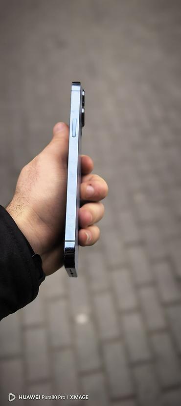 iphone case: IPhone 13 Pro Max, 128 GB, Sierra Blue, Zəmanət, Face ID, Sənədlərlə — 9