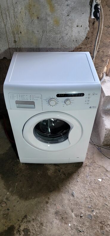пионер 9: Кир жуучу машина Whirlpool, Автомат, 6 кг чейин