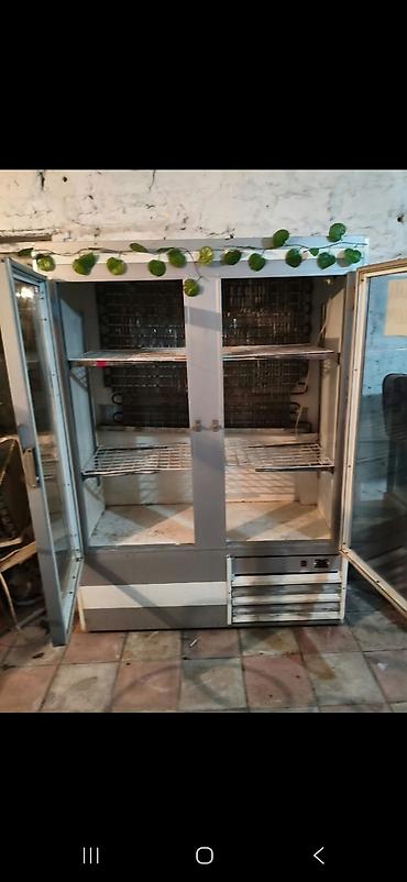 *SEVA XİRDALAN* Ət üçün polkalı şkaf soyuducu satilir. Ölçü eni 140sm