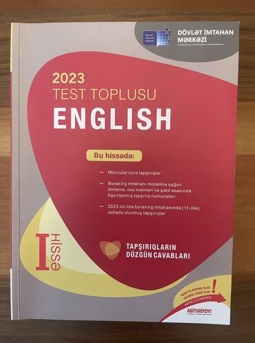 4 cü sinif testlər: İngilis dili Testlər 10-cu sinif, DİM, 1-ci hissə, 2023 il