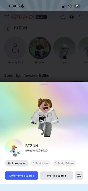 kombi fondital: ROBLOX avatar dizaynı və fərdiləşdirmə xidməti Xidmətin məzmunu: - — 1