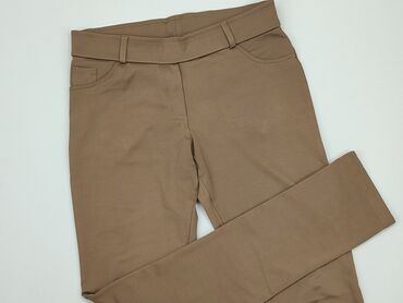 bluzki brązowa: Material trousers, M (EU 38), condition - Very good