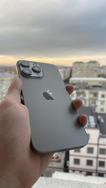 IPhone 16 Pro Max, 256 GB, Natural Titanium lalafo.az -da IPhone 16 Pro Max, 256 GB, Natural Titanium
