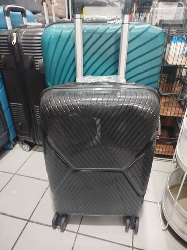 Çamadanlar: Material: Parça/ABS plastik Rəng: Qara, açıq yaşıl, boz, çəhrayı, açıq — 1