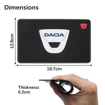 Tuning oprema: Neklizajuća podloga DACIA DACIA gumena neklizajuća podloga. Dimenzije — 5
