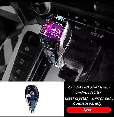 suret panel: Məhsul: Avtomatik ötürücü dəstəyi üçün kristal dizaynlı LED işıqlı — 5