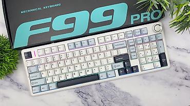 aula f75 pro: Клавиатура, Aula, Механическая, Bluetooth подключение, Размер: 100% — 3