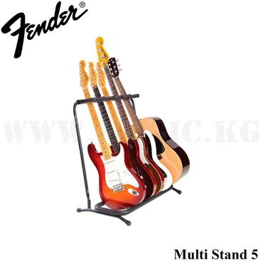 акустический: Гитарный стенд на 5 инструментов Fender Multi-Stand 5 Складная