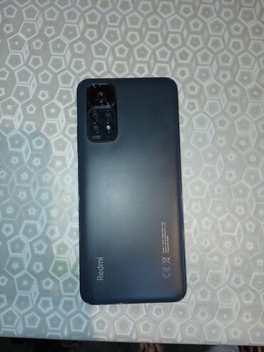 samsung note 10 plus ikinci el: Redmi Note 11S, 128 GB, rəng - Göy, Barmaq izi, İki sim kartlı