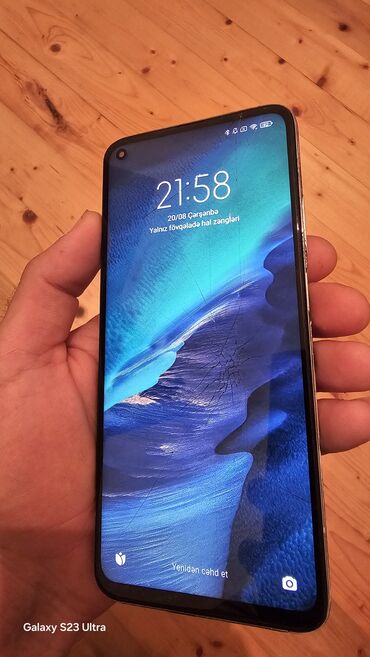 Kompüter, noutbuk və planşetlər: Xiaomi Mi 10 5G, 128 GB, rəng - Göy, 
 Düyməli, Barmaq izi, Face ID