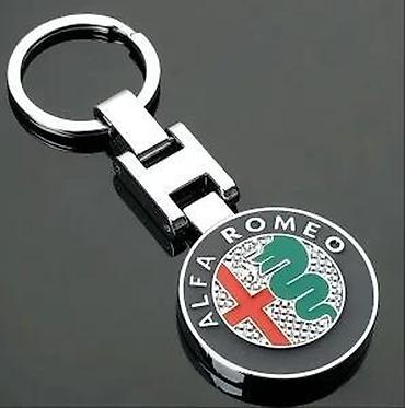 auto otpad vrbas: Metalni privezak Alfa Romeo - obostrani. Auto privesci kao sa slike. ✨ — 2