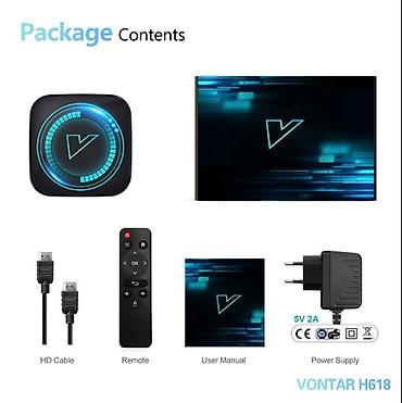 DVD i Blu-ray plejeri: Android tv boks Vontar 8K - H618 - 4/32GB - Android 12 Garancija na — 5