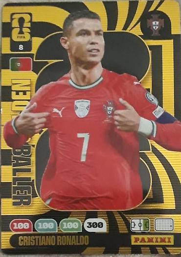 polis idman geyimi: Panini futbol ticarət kartı – “Golden Baller” seriyası - Oyunçu — 1