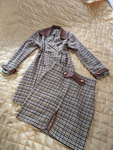 only zenski kaputi: Asos, L (EU 40), Plaid, Without lining