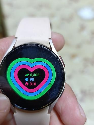 smart wacth: İşlənmiş, Smart saat, Samsung, Аnti-lost, rəng - Bej — 5
