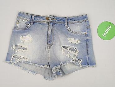 szorty len: Bershka, Szorty damskie, rozmiar S — 2