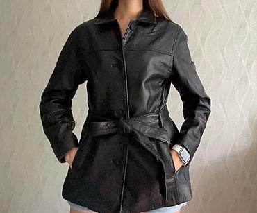 leather jacket: Кожаная куртка, Классическая модель, Натуральная кожа, M — 2