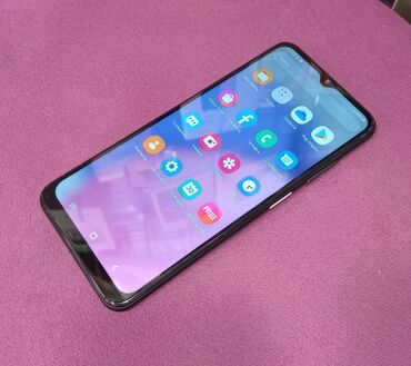 samsung electronics: Samsung Galaxy A03s, 32 GB, rəng - Qara, Barmaq izi, İki sim kartlı, Face ID