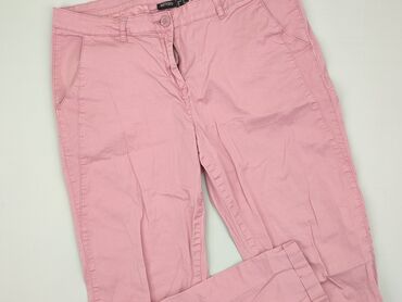 spodnie dzianinowe dzwony: Material trousers, Esmara, XL (EU 42), condition - Good