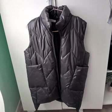 qadın üçün toxunma kardiqanlar: Жилет, цвет - Черный