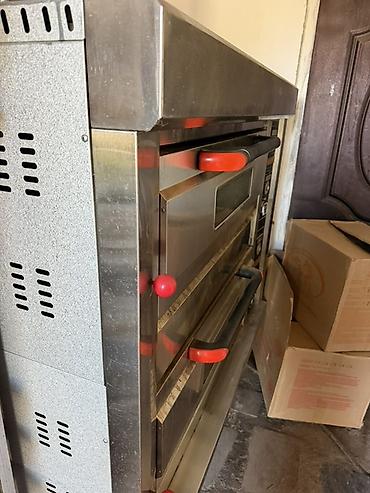 Двухкамерная профессиональная электрическая / газовая печ Основные