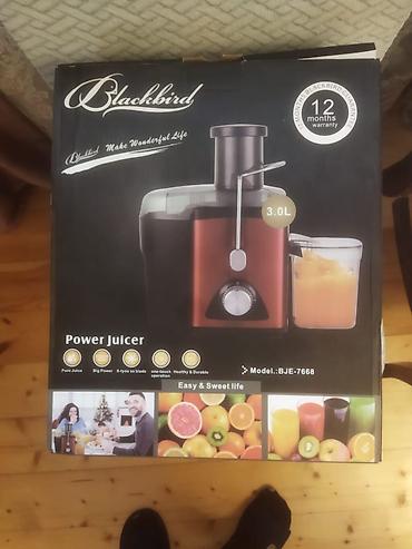 mount blade: Blackbird Power Juicer – Model: BJE-7668 - Güclü şirəçəkən - 3.0 L — 1