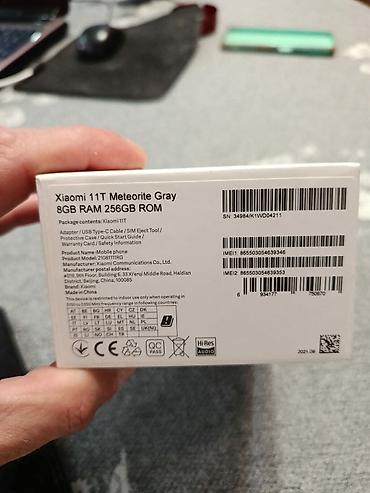 sony ericsson c902: Xiaomi 11T – 5G pametni telefon sa kutijom - Ekran: 6.67" AMOLED, 120 — 7
