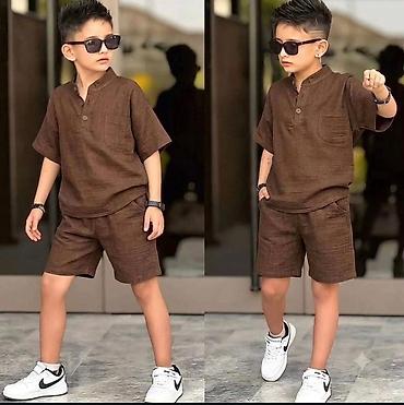 12 yaşlı oğlan ucun: 📍2026 stil model 2"li dəst 💥😍 📍 4-5, 5-6, 7-8, 9-10, 11-12 — 6