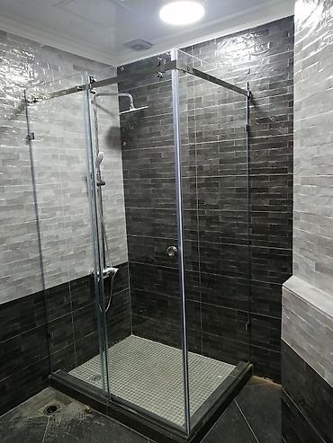 Душевые кабины: Душевая кабина Квадрат, Высота поддона: 10 см — 25