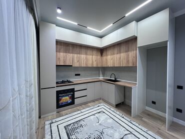 продажа квартир в городе токмок: 1 комната, 44 м², Элитка, 7 этаж, Евроремонт
