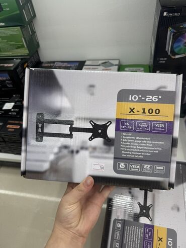 крепление для тв: Настенное крепление для телевизора X-100 с возможностью наклона и