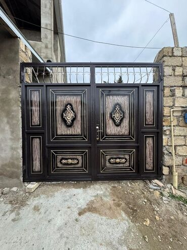 Həyət darvazaları: Yeni Dəmir Həyət darvazası, 3 m, Mexaniki, Qapı ilə, rəng - Qara, Kredit yoxdur, Ödənişli quraşdırma, Ünvandan götürmə, Ödənişli çatdırılma, Rayonlara çatdırılma -da lalafo.az — 15 Həyət darvazaları: Yeni Dəmir Həyət darvazası, 3 m, Mexaniki, Qapı ilə, rəng - Qara, Kredit yoxdur, Ödənişli quraşdırma, Ünvandan götürmə, Ödənişli çatdırılma, Rayonlara çatdırılma — 15