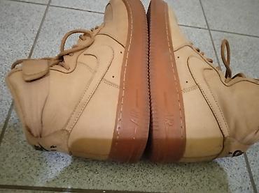 Patike: Nike Air Force 1 broj 39 – duboke patike od prevrnute kože - Model — 7