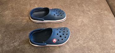 crocs original: Сабо, 32, Crocs, Б/у, цвет - Синий, Платная доставка, Самовывоз — 5