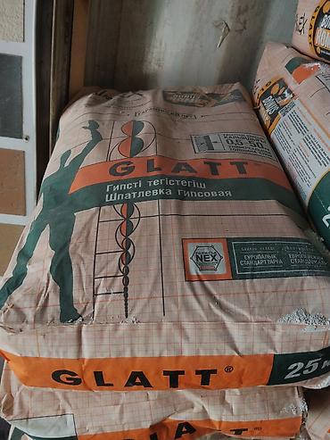 nex: Шпатлевка гипсовая GLATT, 25 кг - Тип: сухая смесь на гипсовой основе — 1